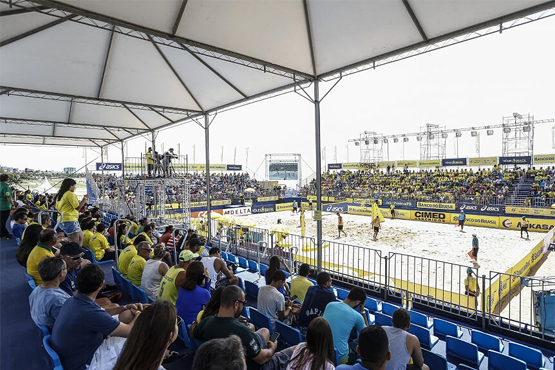 Circuito brasileiro de v&ocirc;lei de praia
